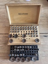 Vintage Watchmaker Jeweler 8mm Lathe Collet And Chuck Lot 