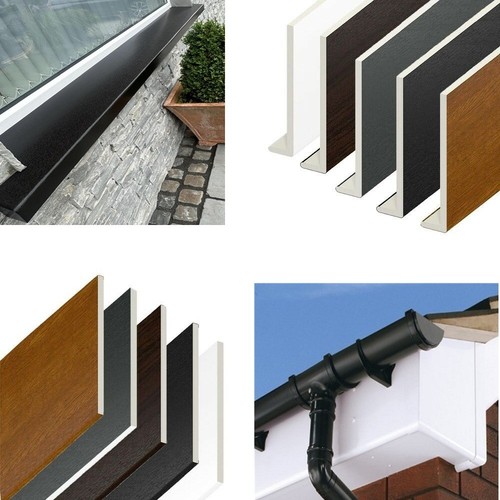 Upvc fascia soffit board 9mm - soffit,