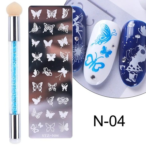 Nail stamping plate - nail,