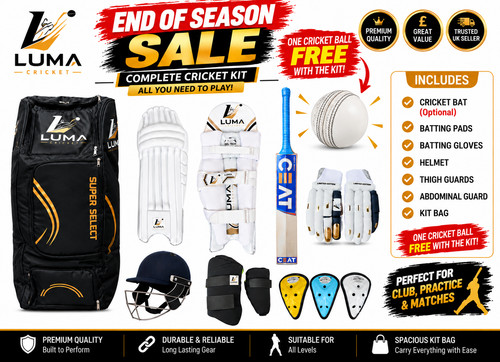 Adult cricket kit complete - adult,