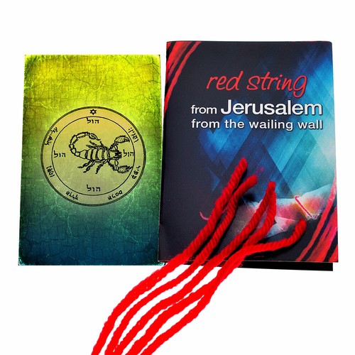Kabbalah red string bracelet - string,
