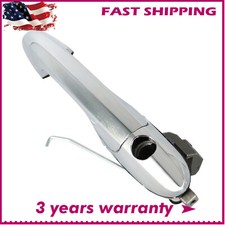 Front Exterior Outside Chrome Door Handle LH Driver Side For Fiat 500 68069943AC