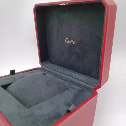 Cartier red used watch - red,