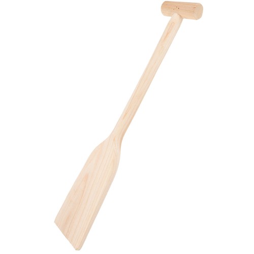 Lightweight wooden oar canoe - wooden,