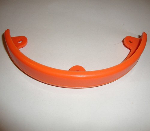 Skateboard nose guard orange - guard,