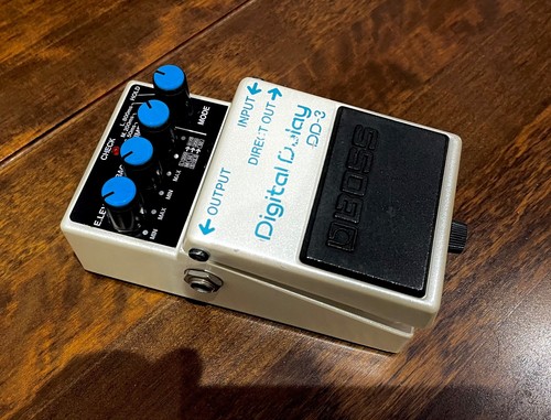 Boss delay pedal blue - boss, –