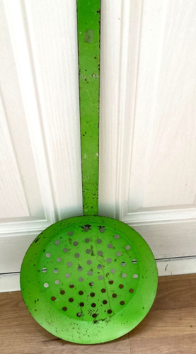 Large vintage french - large, metal
