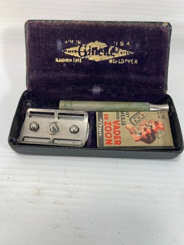 Vintage gillette razor case - gillette, in
