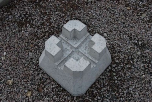 Wrekin concrete decking blocks - concrete,
