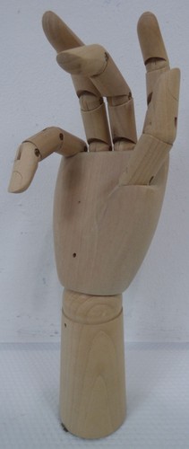 30cm wooden artist hand - 30cm,