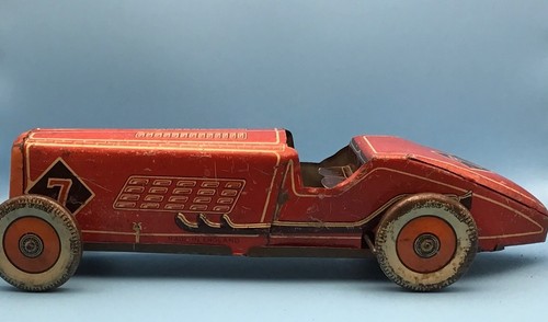 Mettoy tinplate race - tinplate, car