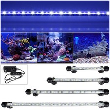UK LED Aquarium Light Fish Tank Light Blue LED Light Bar Stick Fish Tank 108CM