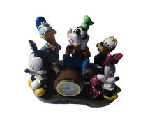 WALT DISNEY WORLD MICKEY & FRIENDS CLOCK PLUTO, MINNIE MOUSE, GOOFY, DONALD DUCK