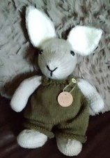 Handknitted Sleepy Rabbit Soft