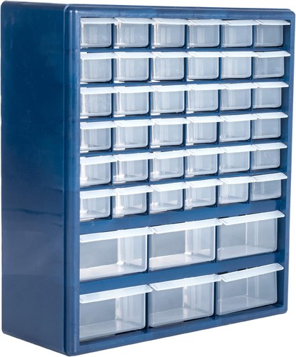 Plastic storage drawers 42 - plastic, –