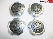 Genuine Vauxhall x4 Alloy Wheel Centre Caps ASTRA VECTRA ZAFIRA SRI VXR 13153235