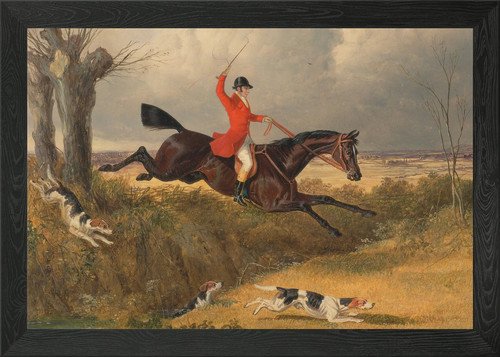 Fox hunt painting with - hunt,