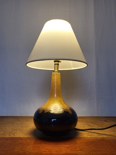 Mid century ceramic table - mid-century, lamp