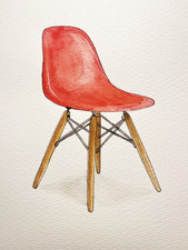 Original watercolor painting - original,