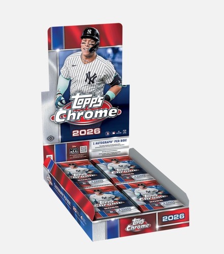2026 topps chrome - chrome, baseball