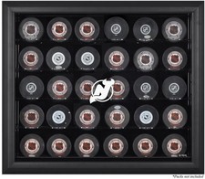 Devils 30-Puck Black Display Case - Fanatics