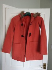 Orange Hooded Coat
