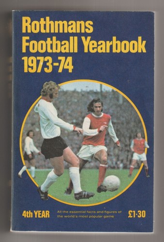 Rothmans football yearbook - rothmans,