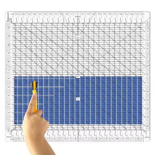 Quilting ruler acrylic - 5-in-1,