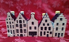 KLM Blue Delft Houses by BOLS