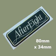 Classic Mini After Eight Resin 3D Domed Badge Bonnet Front Grill Grille Car Part