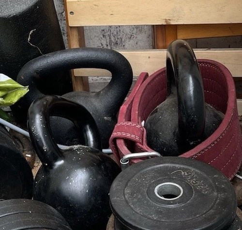 Cast iron heavy kettlebells - cast,