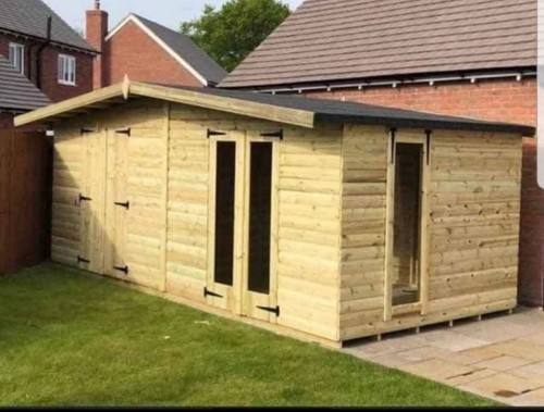 12ft x24ft heavy duty wooden - 12ft,