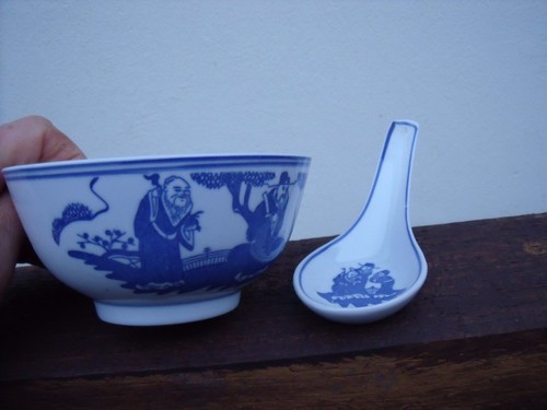 Chinese bowl spoon - bowl, &