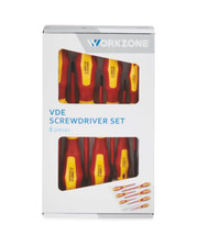 WORKZONE VDE SCREWDRIVER SET 8