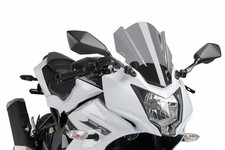 PUIG Z-RACING FAIRING FOR KAWASAKI NINJA 250SL 2015 LIGHT SMOKE