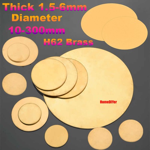 H62 solid brass discs blanks - h62,