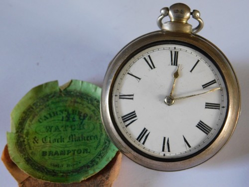 C1864 antique solid silver - c1864,