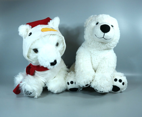 Build bear white snow fox - build, bear: