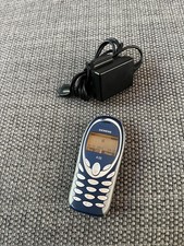 Siemens A55 Mobile Phone EE Network Fully Working Retro Blue Good Condition 