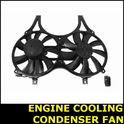 Engine cooling condenser fan - condenser,