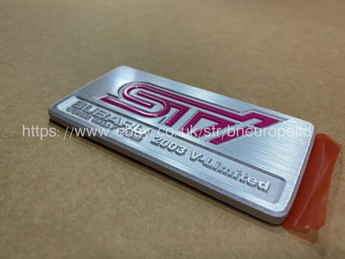2003 limited sti badge - limited,