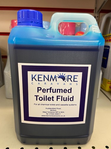 Chemical blue toilet fluid - chemical,