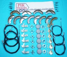 Triple Axle Brake Shoe, Cables & Service Kit for Ifor Williams 3,500kg Trailer