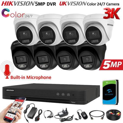 Hikvision dvr 5mp cctv - hikvision,
