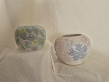 2 Conwy Pottery Ceramic Posy