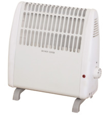 Small Electric Heater with Thermostat - Plug in Freestanding Frost Watcher 450W