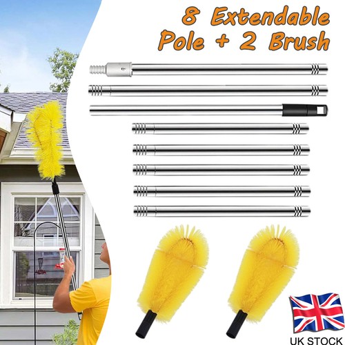 Gutter cleaning brushes - 2x,