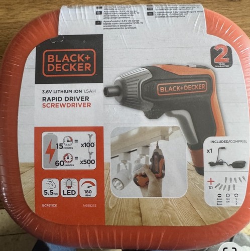 Black decker cordless - 3.6v,