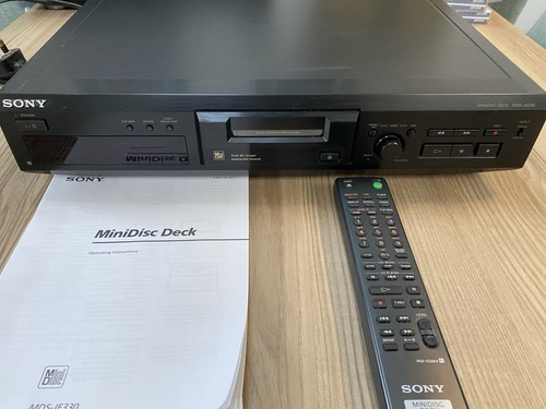 Sony mds je330 minidisc deck - sony,