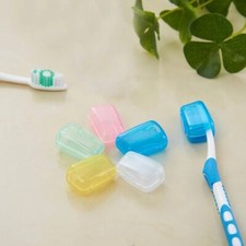 5Pcs/set Portable Toothbrush Head Cover Holder Toothbrush Protector Cap Case UK